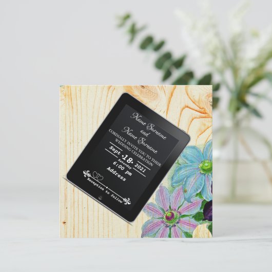 イパド 招待状 (スタンド正面)