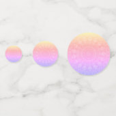 イパネマピンクビーズドイリー紙吹雪 コンフェッティ (正面)