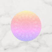 イパネマピンクビーズドイリー紙吹雪 コンフェッティ (スモール正面)