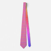 イパネマレインボー催眠ダイヤモンドモダンアポップ・アートのート ネクタイ (正面)