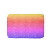 イパネマレインボー催眠ダイヤモンドモダンアポップ・アートのート バスマット (正面)