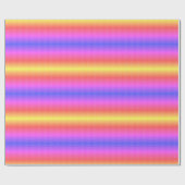 イパネマレインボー催眠ダイヤモンドモダンアポップ・アートのート ラッピングペーパー (フラット)