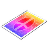 イパネマ平和サインノート ノートブック (左側)