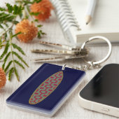 イパネマ歩道サーフボード キーホルダー (正面右)