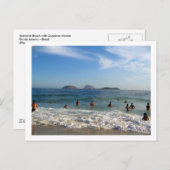 イパネマ海岸 ポストカード (正面/裏面)