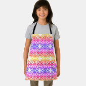 イパネマ複雑な形状パタ数々のーン網 エプロン (インサイチュ)