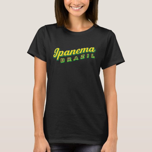 イパネマ・ブラジル Tシャツ (正面)