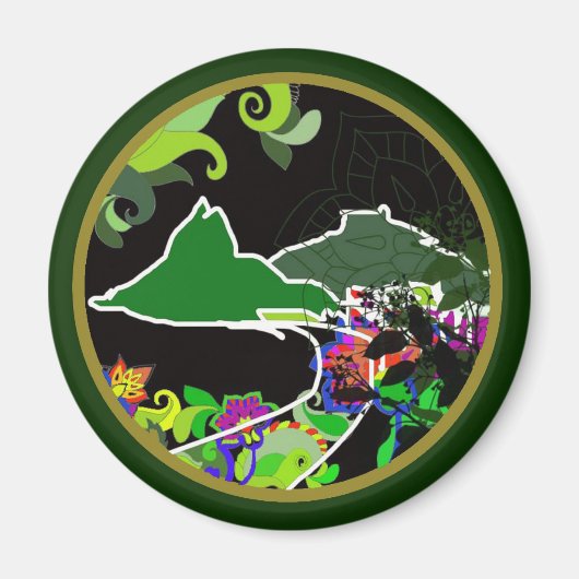 イパネマ – レブロン マグネット (正面)