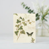 イビエと蝶 ポストカード (スタンド正面)