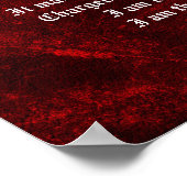 イビクトゥスビクトリアン詩ブラックイーグル ポスター (角)