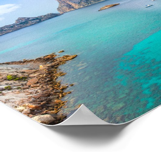 イビサからの挨拶 ポスター (角)