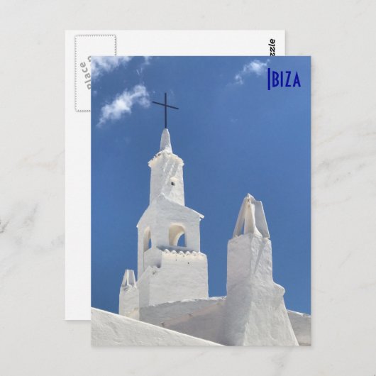 イビサからの挨拶 ポストカード (正面/裏面)
