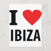 イビサのアイコンが大好き ポストカード (正面)