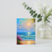 イビサはメディテランに位置する小さな島である 名刺 (スタンド正面)