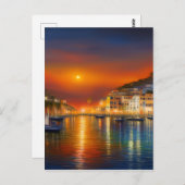 イビサは海の小さな地中海の島だ ポストカード (正面/裏面)