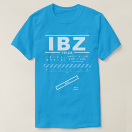 イビサエアポートIBZ Tシャツ