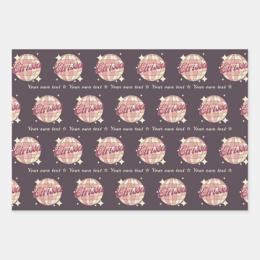 イビサエイビサスペインギフトラッピング紙シートセット ラッピングペーパーシート (正面3)