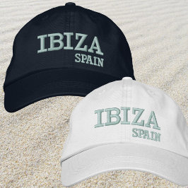 イビサエスパニャスペインカナリア諸島Embroided Hat 刺繍入りキャップ