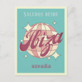 イビサエスパーニャヴィンテージパーティーはがき ポストカード (正面)