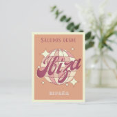 イビサエスパーニャヴィンテージパーティーはがき ポストカード (スタンド正面)