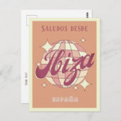 イビサエスパーニャヴィンテージパーティーはがき ポストカード (正面/裏面)