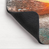 イビサスタイリッシュスペインサンセット マウスパッド (コーナー)