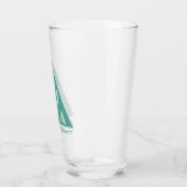 イビサスペインのロゴモダンビーチバー タンブラーグラス (左)