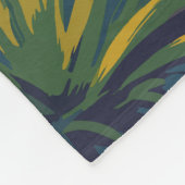 イビサスペイントラベルアートヴィンテージ フリースブランケット (角)