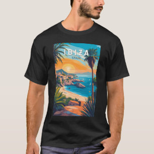 イビサスペイントラベルアートヴィンテージ Tシャツ