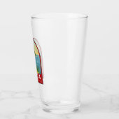 イビサスペイントラベルヴィンテージアート タンブラーグラス (左)