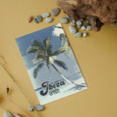 イビサスペインヴィンテージ旅行ポスター ポストカード