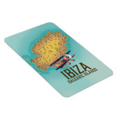 イビサバレアレス諸島の地図ポスター マグネット (右側)