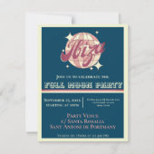 イビサパーティーフィエスタカードデジタル招待状 招待状 (正面)