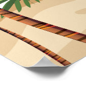 イビサビーチパーティー旅行ポスター ポスター (角)