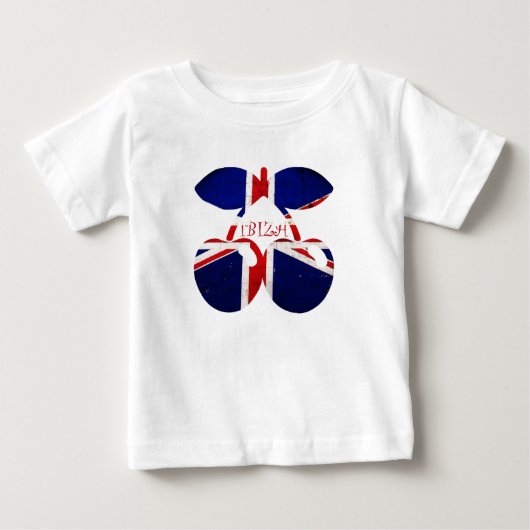 イビサベビー! ベビーTシャツ (正面)