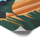 イビサ旅行ポスター ポスター (角)