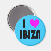 イビサ磁石が大好き マグネット (正面/裏面)