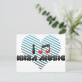 イビサ音楽ファン ポストカード (スタンド正面)