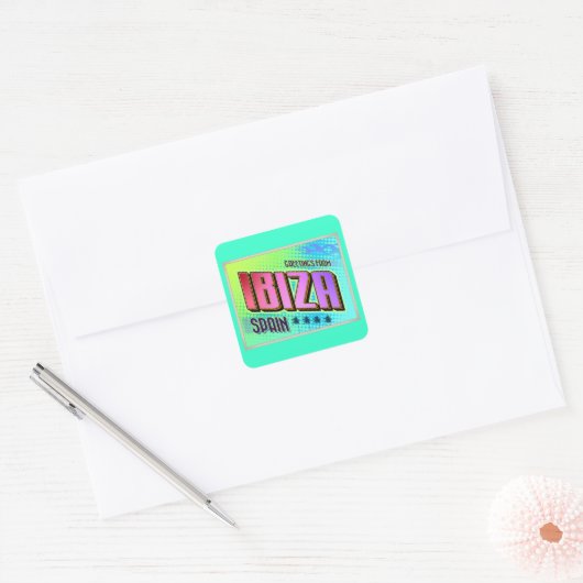 イビサ スクエアシール (封筒)