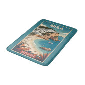 イビサ，スペイン旅行ポスター バスマット (アングル)