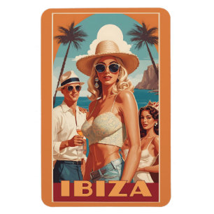 イビサ,スペイン旅行ポスター マグネット
