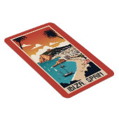 イビサ，スペイン旅行ポスター マグネット (右側)