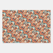 イビサ，スペイン旅行ポスター ラッピングペーパーシート (正面)