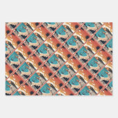 イビサ，スペイン旅行ポスター ラッピングペーパーシート (正面3)