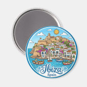 イビサ スペイン マグネット (正面/裏面)