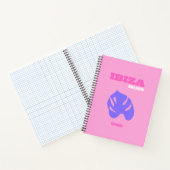 イビサ,トラベルアート,名門私立校風のルー名門私立校風のム,ピンク ノートブック (内部)