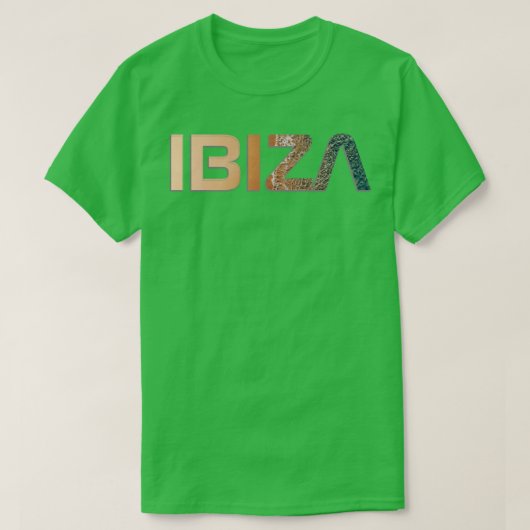 イビサ Tシャツ (デザイン正面)