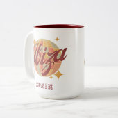 イビザスペインパーティーディスコボールレトロヴィンテージ ツートーンマグカップ (正面左)