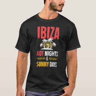 イビザナイツパーティーバケーション引用文 Tシャツ