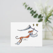 イビザンハウンドチョウ ポストカード (スタンド正面)